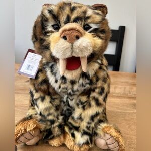 Charlie Bears FANG Sabertooth Tiger Bearhouse NEW w/Tags plush